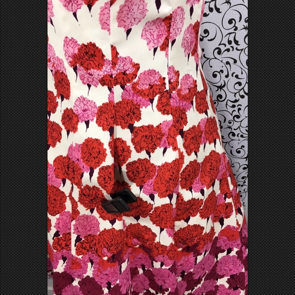 Maggy  London Pink-Cream Carnation Dress - Picture 3 of 7